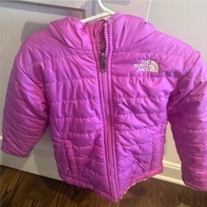 The North Face Girls' Pink Puffer Jacket